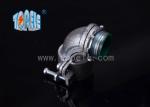 Flexible Conduit and Fittings Metal Zinc Squeeze Angle Connectors / 90 Degree