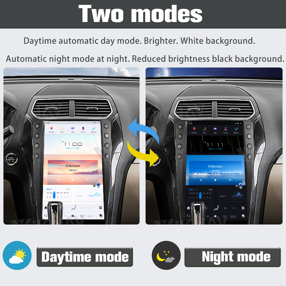 Viknav Car Radio For Ford Explorer (2011-2019) 14.4 inch Multimedia Player GPS Navigation Head Unit DSP Carplay