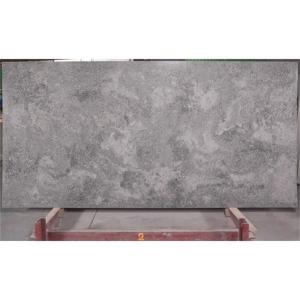Quality Leathered Finish 20MM Grey Calacatta Wall Panel Quartz Surface wholesale