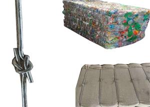 Quality 2.7m Long Bale Ties Wire , High Tensile Single Loop Bale Ties Quick Link wholesale