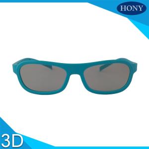 Quality Polarizer Film 3D movie glasses Printed Logo ABS Plastic frame material wholesale