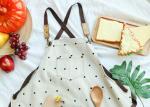 Durable Personalised Cotton Apron With Rivets Fixed Long X Cotton Webbing Belt