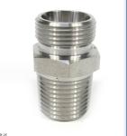 75 Degree Cone Sealing Nipples Galvanized Hydraulic Adapter for Pipe Lines