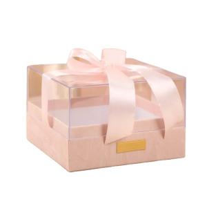 Quality Paper Gift Packing Box for Candle Custom Logo Luxury Transparent Acrylic Storage Box wholesale