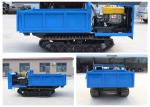10hp 2.0 Tons Blue Hydraulic Tracked Dump Truck