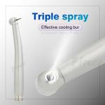 1.6mm Bur Shark High Speed Dental Handpiece Unit Light Weight Low Noise