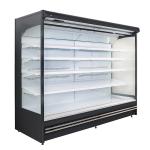 Commercial Multi-deck open chiller supermarket convenience store showcase for