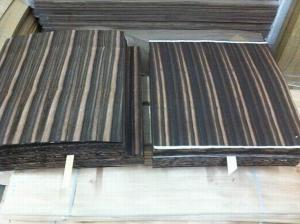 Quality Natural Amara Ebony Flooring Veneer, Sliced Wood Veneer wholesale