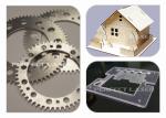 Gantry Metal Fiber Laser Cutting Machine 1000 Watt Ball Screw