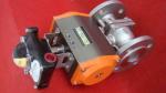 Floating Type Pneumatic Actuator Ball Valve 10 Inch ANSI 600 Flanged End