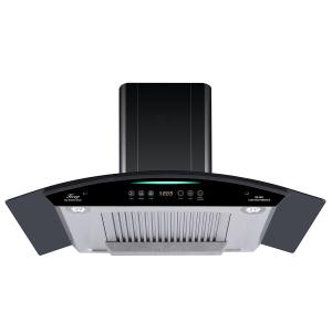 Quality Kitchen SS Wall Chimney Range Hoods 48 Inch Arc Shaped wholesale