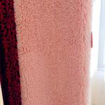 Plush Fabric 100% Polyester Imitation Wool Fabric for Garments Min Order 500