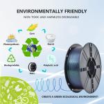 Toughness Enhanced Color Changing Filament Green Purple 3D Printer Filament