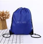 Non Woven Backpack Reusable Custom Eco Christmas Cartoon Dust Drawstring Gift