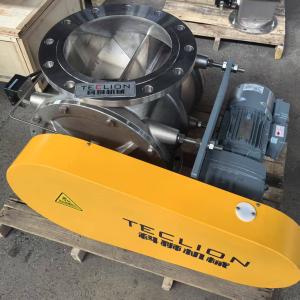 Quality DN300 Caliber Pneumatic Conveying Powder Stainless Steel Rotary Feeder wholesale
