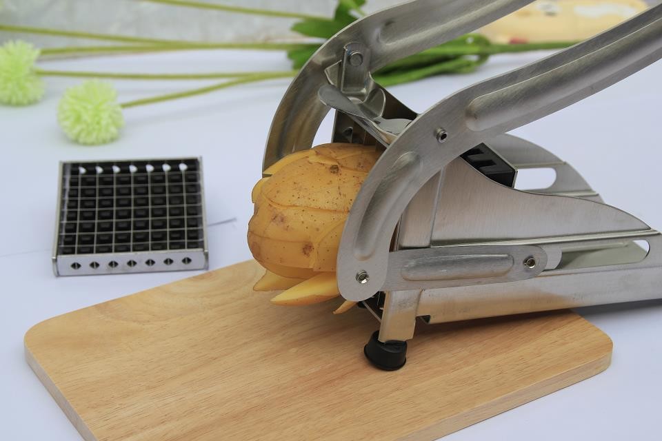 Stainless Steel Patato Slicer Potato Chip Cutter With Blades easy use sharper food machine stainless steel