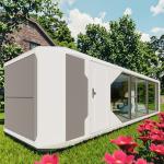 White Or Customized Space Capsule House Prefabricated Construction Needs 11000