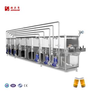 Quality 1000 Bottles Tunnel Pasteurizer Beer Brewing Accessories CE ISO9001 Certificate wholesale