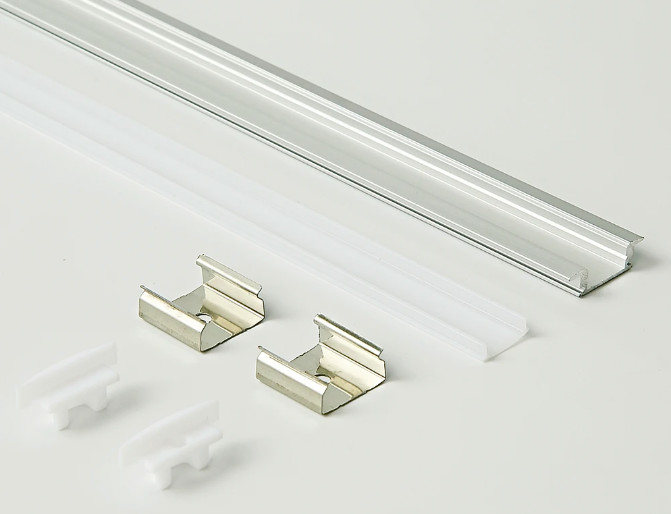 8mm Width Recessed LED Aluminium Profile Slim LED Strip Aluminium Profile