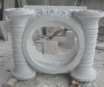 Marble column and marble capital for building,China stone carving Sculpture