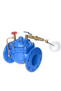 Quality Ductile Iron Float Control Valve Double Flange PN10 / 16 DN50 - DN600 wholesale