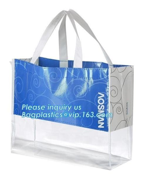 promotion gloss lamination shopping bag,non woven bag with custom logo,