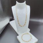 New Arrival Trendy High Polish Newest Gold Color Stainless Steel Earring