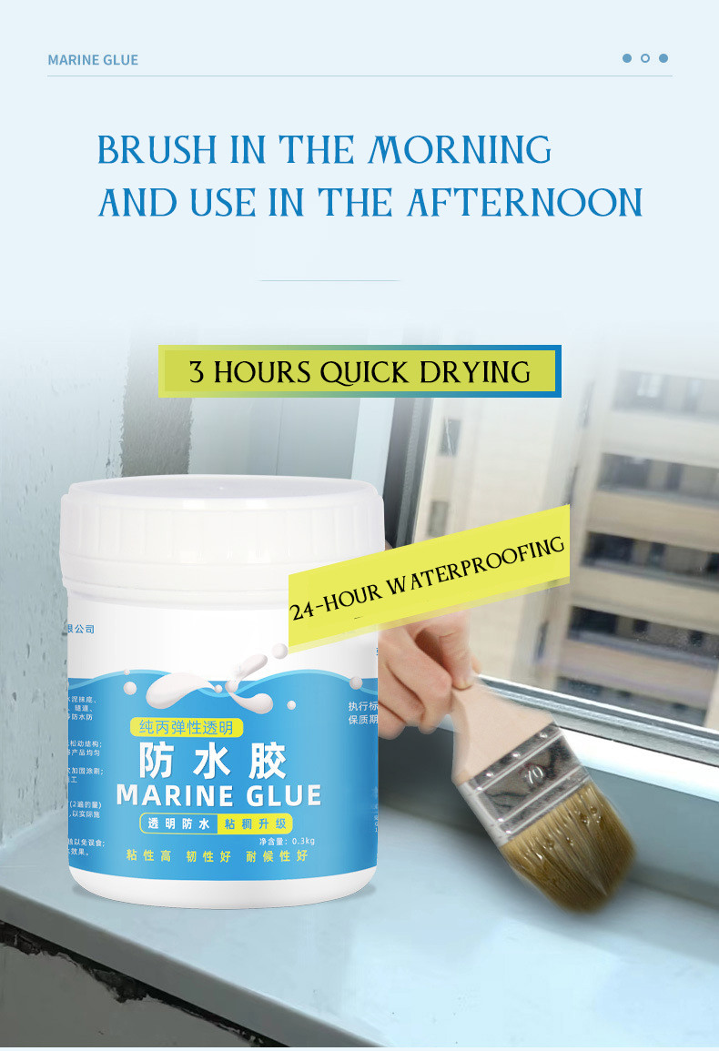 Transparent Waterproof Glue Waterproof Glue For Crevices Transparent Waterproof Coating