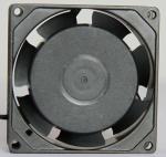 80mm Black Portable AC Brushless Fan Motor 3.1 Inch For Cooling And Network