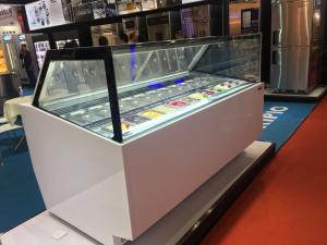 Quality Safe Commercial Food Chiller Display Electricity Saving Low Power Consumption wholesale
