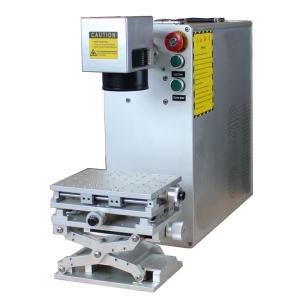 Quality Industrial Desktop Fiber Laser Marking Machine , 30 Watt Fiber Laser Engraver wholesale