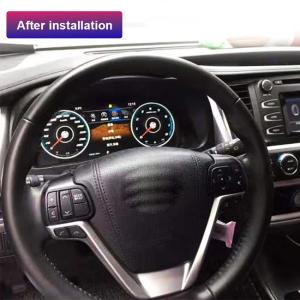 Quality 32GB 2015 2019 Toyota Highlander Dashboard Android 9.0 12.3 inch wholesale