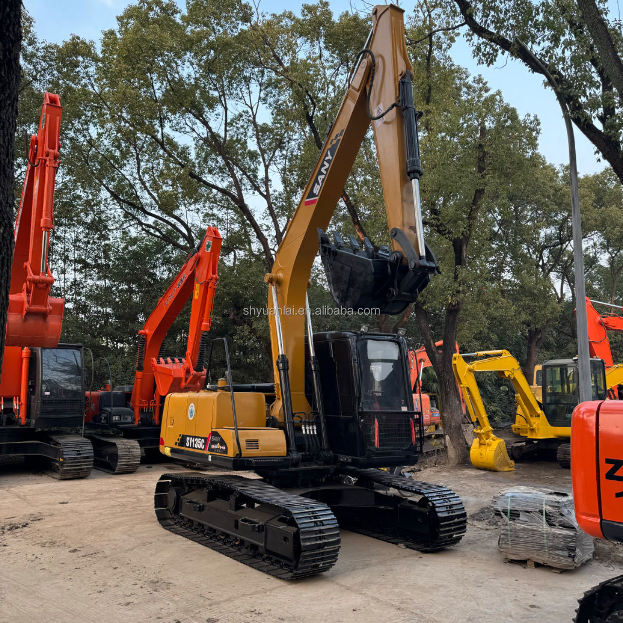 2019 Second Hand Sany 135 Excavator Energy Saving For Used Hand Excavators