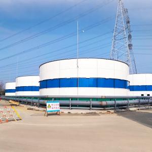 Quality 3000m3 Glass Fused Bolted Steel Tanks Palm Oil Storage Tank Robust Design wholesale