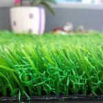 Polyethylene Artificial Grass Landscaping / Buildings Synthetic Putting Green