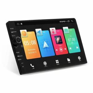 Quality 2 32G Knob QLED Android 10 Car Audio 9/10inch Universal Radio 1280*720 Carplay GPS Navigator wholesale