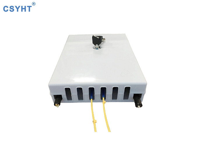 IP22 ABS 1*8 PLC 24cores FTTH Fiber Optic Terminal Box