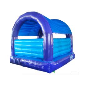 Quality Versatile Inflatable Blue Color Bouncy Castle For Childrens wholesale