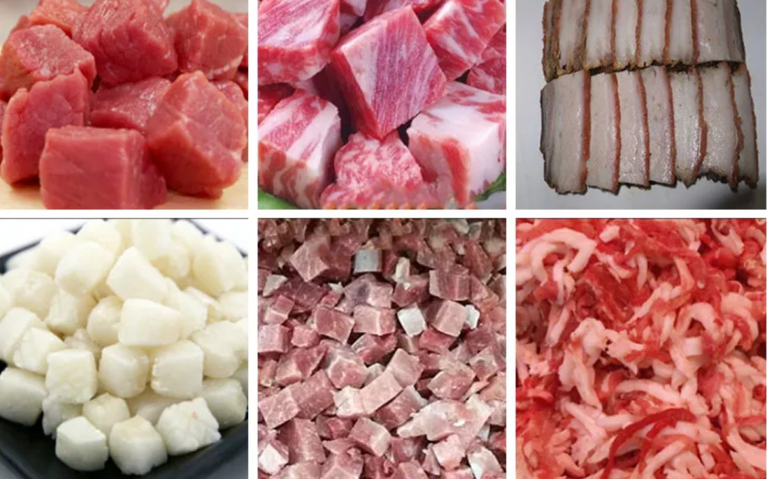 Meat Cube Cutting Machine