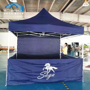 Quality Aluminum Instant Folding Tent Sidewalls Half Barrier Custom Logo wholesale