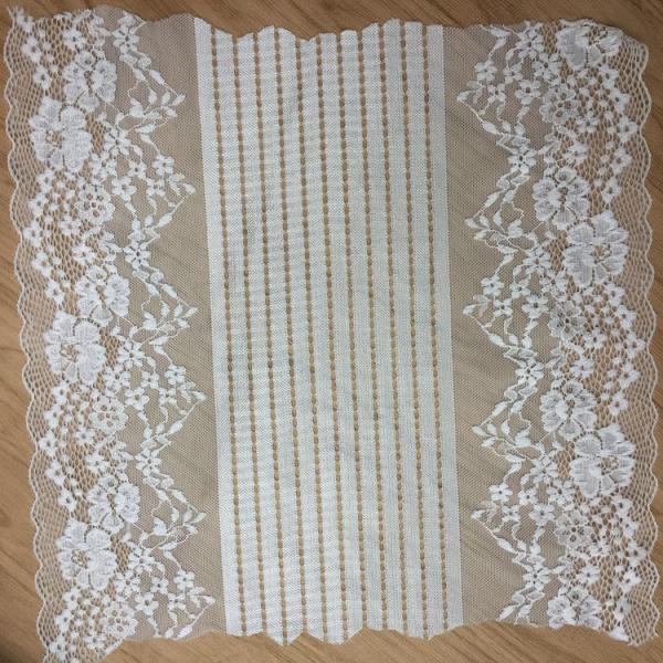 36cm wide 2017 New Fashion Lace Border/ underwear cotton lace edge in Ivory and