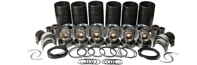 Excavator Crawler Excavator Engine 6D16 Engine Spare Parts Piston For Mitsubishi