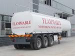 50 Ton 60,000 Liter Fuel Delivery Truck Semi Trailer For Large Bulk Petrol