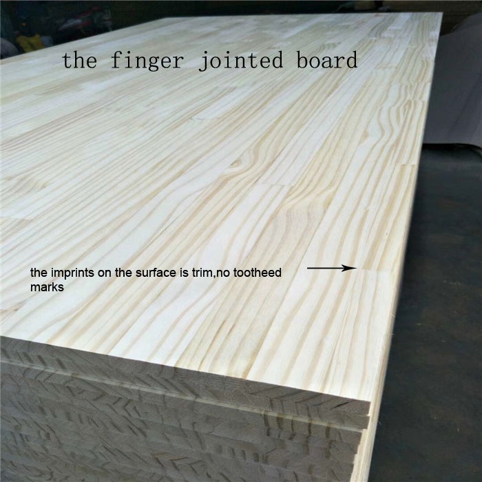 Home Office Finished Pine Finger Jointed Boards with Modern Design Style Cubic Meters
