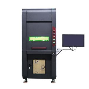 Quality AC220V 100khz Portable 20w Fiber Laser Marking Machine Desktop wholesale
