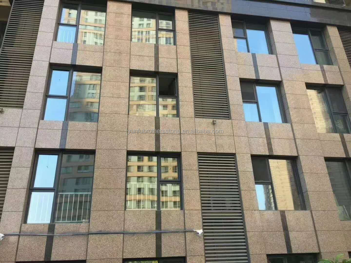 Modern Chinese Flamed Granite for Exterior Interior Wall Cladding Cut-to-Size Big Slab