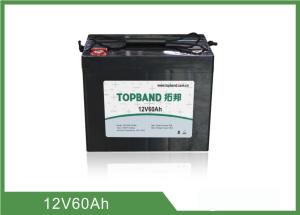 Quality 10.5KG Ups Power Battery , Ups Rechargeable Battery 12V 60Ah Small Size wholesale