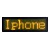 Buy cheap Rechargeable LED Magnetic Name Sign Yellow color B1248Y from wholesalers