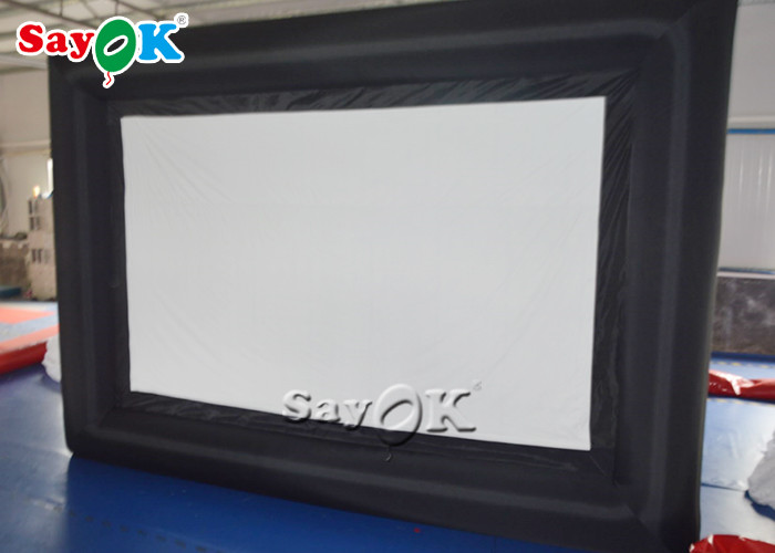 Blow Up Projector Screen Rear Projection Cloth Event Inflatable Movie Screen