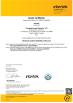 Chongqing Longcheng Buzun Clothing Co., Ltd. Certifications